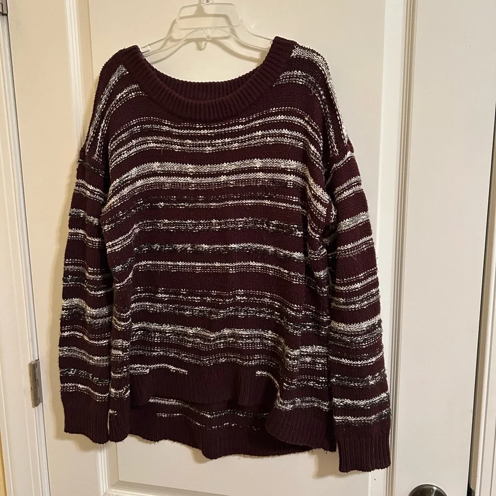 🐆3/$15 Calvin Klein Jeans Ladies' Marled Sweater - Picture 4 of 6